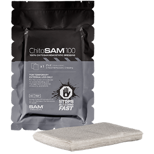ChitoSAM 100 Hemostatic Dressing 